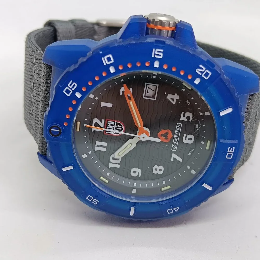 Luminox #tide XS.8902.ECO Men's 46mm Ocean Plastic Watch